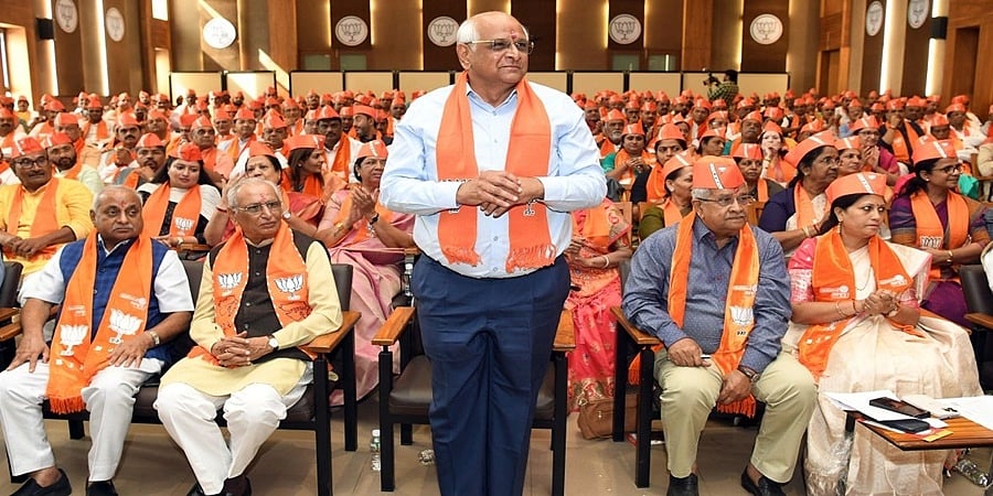 ಗುಜರಾತ್ ಸಿಎಂ ಆಗಿ ಭೂಪೇಂದ್ರ ಪಟೇಲ್ ನಾಳೆ ಪ್ರಮಾಣ ವಚನ ಸ್ವೀಕಾರ: ಮಧ್ಯಾಹ್ನ 2ಕ್ಕೆ ಕಾರ್ಯಕ್ರಮ