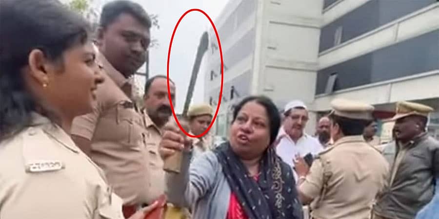 ಬಾಡಿಗೆ ಕೇಳಿದ್ದಕ್ಕೆ ಮಚ್ಚು ಹಿಡಿದು KSRTC ಅಧಿಕಾರಿಗಳಿಗೇ ಅವಾಜ್ ಹಾಕಿದ ಕಾಂಗ್ರೆಸ್ ಮುಖಂಡ ಶಫಿ, ಪತ್ನಿ..!