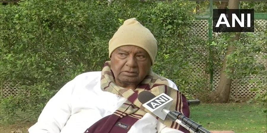 ಪ್ರಧಾನಿ ಮೋದಿ, ಹೆಚ್.ಡಿ. ದೇವೇಗೌಡ ಭೇಟಿ: ಅಂತರ್ ರಾಜ್ಯ ನದಿ ನೀರು ಹಂಚಿಕೆ ಸೇರಿ ಹಲವು ವಿಚಾರಗಳ ಚರ್ಚೆ