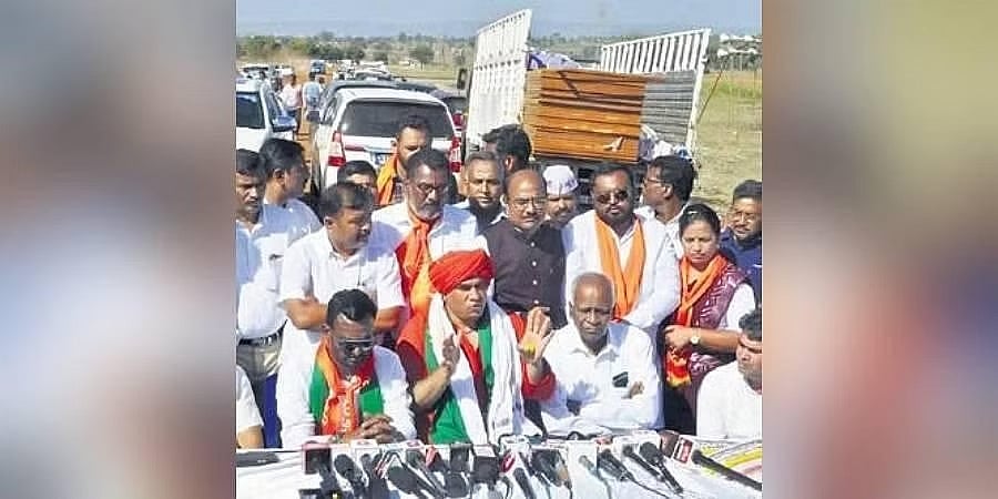 2ಎ ಮೀಸಲಾತಿಗೆ ಆಗ್ರಹ: ಪಂಚಮಸಾಲಿಗಳ ವಿರುದ್ಧ ಕರ್ನಾಟಕ ಹಿಂದುಳಿದ ಜಾತಿಗಳ ಒಕ್ಕೂಟ ಪ್ರತಿಭಟನೆ