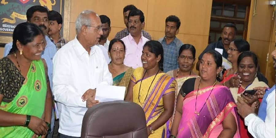 ದೇವದಾಸಿ ಪದ್ದತಿ ನಿರ್ಮೂಲನೆಗೆ ಕಟ್ಟುನಿಟ್ಟಿನ ಕಾನೂನು ಅನುಷ್ಠಾನ: ಸಚಿವ ಹಾಲಪ್ಪ ಆಚಾರ್‌