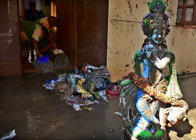 ಬೆಂಗಳೂರಿನ ತಗ್ಗು ಪ್ರದೇಶಗಳ ಮನೆಗೆ ನುಗ್ಗಿದ ನೀರು