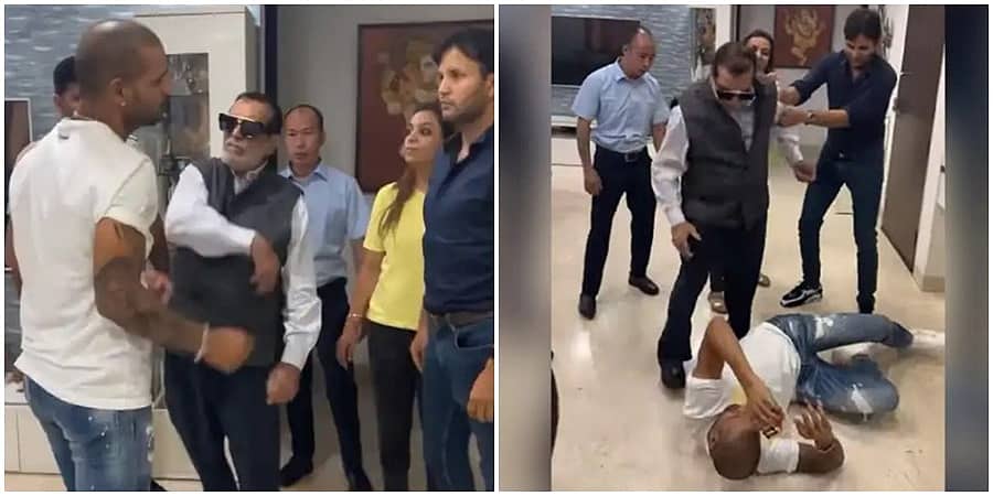 ಪ್ಲೇ ಆಫ್ ತಲುಪಲು ವಿಫಲರಾದ ಶಿಖರ್ ಧವನ್ ಗೆ ತಂದೆಯಿಂದ ಥಳಿತ, ವಿಡಿಯೋ ನೋಡಿ!