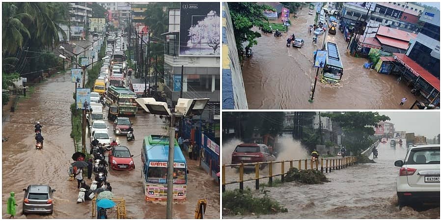 ದಕ್ಷಿಣ ಕನ್ನಡ ಜಿಲ್ಲೆಯಲ್ಲಿ ಧಾರಾಕಾರ ಮಳೆ: ಮಂಗಳೂರು-ಬೆಂಗಳೂರು ರೈಲು ಸಂಚಾರ ಸ್ಥಗಿತ