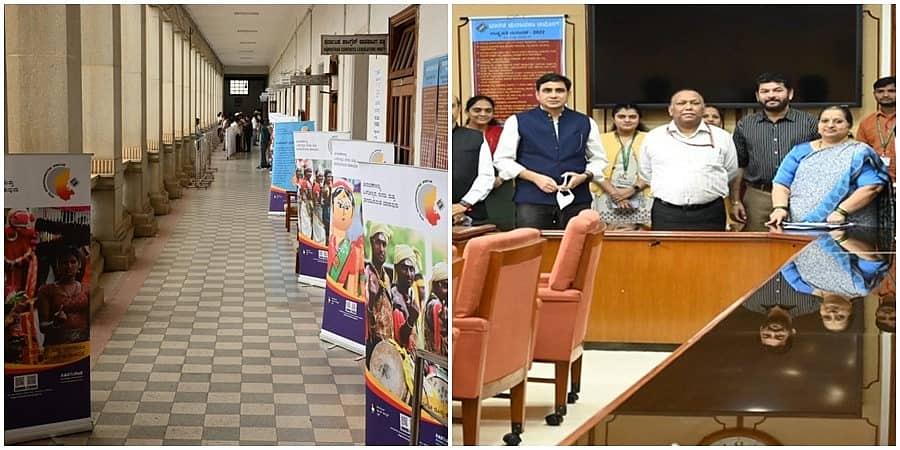 ರಾಷ್ಟ್ರಪತಿ ಚುನಾವಣೆ 2022: ವಿಧಾನಸೌಧದ ಕೊಠಡಿಯಲ್ಲಿ ಮತಕೇಂದ್ರದ ಅಂತಿಮ ಸಿದ್ಧತೆ