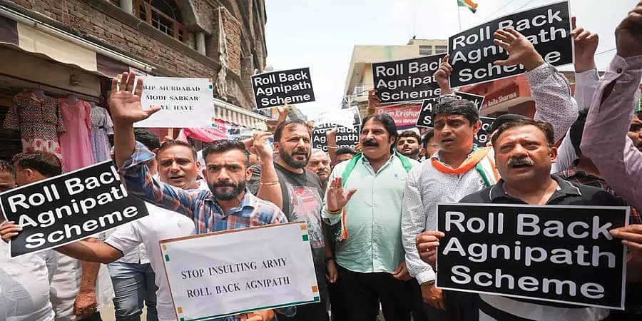 'ಅಗ್ನಿಪಥ' ವಿವಾದ: ನೇಮಕಾತಿ ಯೋಜನೆ ಪ್ರಶ್ನಿಸಿ ಸಲ್ಲಿಸಿದ ಅರ್ಜಿಗಳನ್ನು ದೆಹಲಿ ಹೈಕೋರ್ಟ್ ಗೆ ವರ್ಗಾಯಿಸಿದ ಸುಪ್ರೀಂ ಕೋರ್ಟ್