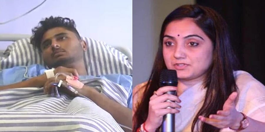 ವಾಟ್ಸಾಪ್ ನಲ್ಲಿ ನೂಪುರ್ ಶರ್ಮಾ ಬೆಂಬಲಿಸಿ ಸ್ಟೇಟಸ್ ಹಾಕಿಕೊಂಡಿದ್ದಕ್ಕೆ ಚಾಕು ಇರಿತ: ಯುವಕ ಆರೋಪ