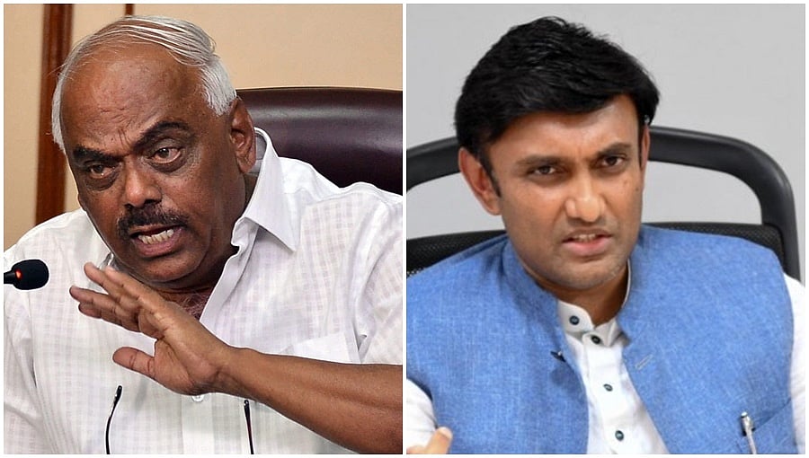 ಸಿದ್ದರಾಮಯ್ಯ ಅವರನ್ನು ರಾಜಕೀಯವಾಗಿ ಮುಗಿಸಲು 'ಉತ್ತರ ಕುಮಾರ'ನ ಖೆಡ್ಡಾ: ರಮೇಶ್ ಕುಮಾರ್ ಗೆ ಸುಧಾಕರ್ ಟಾಂಗ್!