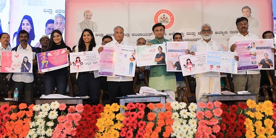 ರಾಜ್ಯದ ಹೆಣ್ಣುಮಕ್ಕಳಿಗೆ ಉಚಿತ ಮುಟ್ಟಿನ ಕಪ್ ವಿತರಿಸಲು ಚಿಂತನೆ: ಸಚಿವ ಸುಧಾಕರ್
