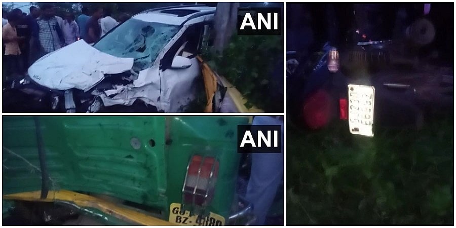 ಗುಜರಾತ್: ಆನಂದ್ ಜಿಲ್ಲೆಯಲ್ಲಿ ಭೀಕರ ಅಪಘಾತ; ಕಾರು, ಆಟೋ, ಬೈಕ್ ಡಿಕ್ಕಿಯಾಗಿ 6 ಮಂದಿ ಸಾವು