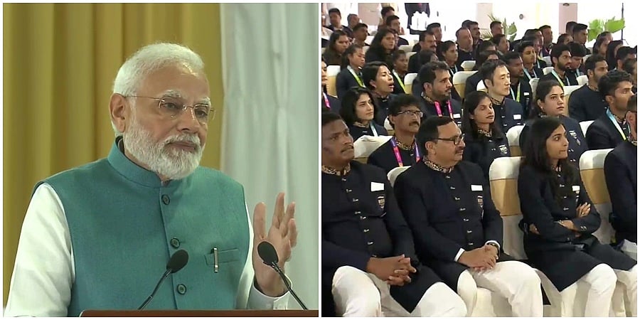ಕಾಮನ್ವೆಲ್ತ್ ಗೇಮ್ಸ್ನಲ್ಲಿ ಐತಿಹಾಸಿಕ ಪ್ರದರ್ಶನ: ಪದಕ ವಿಜೇತರೊಂದಿಗೆ ಪ್ರಧಾನಿ ಮೋದಿ ಸಂವಾದ