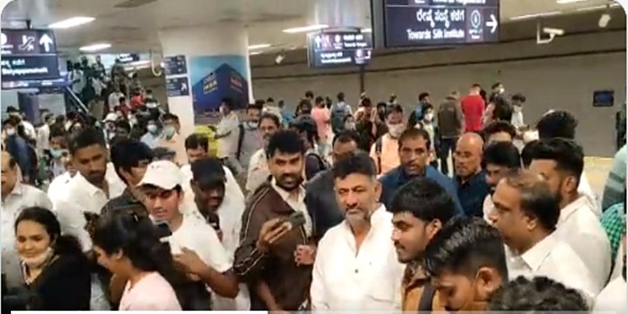 ಸ್ವಾತಂತ್ರ್ಯ ನಡಿಗೆಯಲ್ಲಿ ಪಾಲ್ಗೊಳ್ಳಲು ವಿವಿಧ ಜಿಲ್ಲೆಗಳಿಂದ ಬರುವವರ ಅನುಕೂಲಕ್ಕೆ ಉಚಿತ ಮೆಟ್ರೋ ವ್ಯವಸ್ಥೆ: ಡಿ ಕೆ ಶಿವಕುಮಾರ್ 