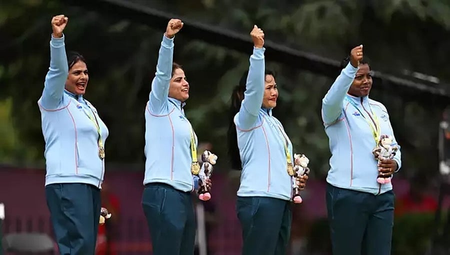 ಕಾಮನ್ವೆಲ್ತ್ ಗೇಮ್ಸ್ 2022: ಭಾರತಕ್ಕೆ ಮತ್ತೊಂದು ಚಿನ್ನ; ಲಾನ್ ಬೌಲ್ಸ್ ನಲ್ಲಿ ಇತಿಹಾಸ ಸೃಷ್ಟಿಸಿದ ವನಿತಾ ತಂಡ