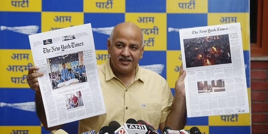 2024 ಲೋಕಸಭಾ ಚುನಾವಣೆ ಮೋದಿ, ಕೇಜ್ರಿವಾಲ್ ನಡುವಿನ ಹೋರಾಟ: ಮನೀಶ್ ಸಿಸೋಡಿಯಾ