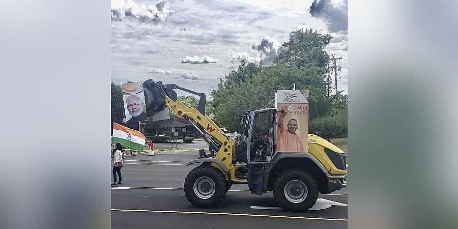 ನ್ಯೂಜೆರ್ಸಿ ಟೌನ್‌ನಲ್ಲಿ ಸ್ವಾತಂತ್ರ್ಯ ದಿನದ ಮೆರವಣಿಗೆಯಲ್ಲಿ ಬುಲ್ಡೋಜರ್ ಬಳಕೆಯಿಂದ ನಿವಾಸಿಗಳಿಗೆ ಬೇಸರ!