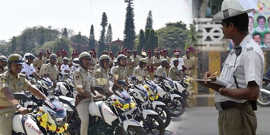 ಪೊಲೀಸರೇ ಸಂಚಾರ ನಿಯಮ ಉಲ್ಲಂಘಿಸಿದರೆ ಕಠಿಣ ಕ್ರಮ: ಇಲಾಖೆ ಎಚ್ಚರಿಕೆ