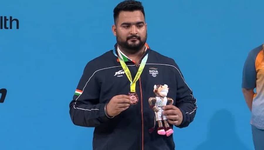 CWG 2022: ಭಾರತಕ್ಕೆ ಮತ್ತೊಂದು ಪದಕ; ಕಂಚು ಗೆದ್ದ ಲವ್ಪ್ರೀತ್ ಸಿಂಗ್, ಭಾರತಕ್ಕೆ 14ನೇ ಪದಕ!