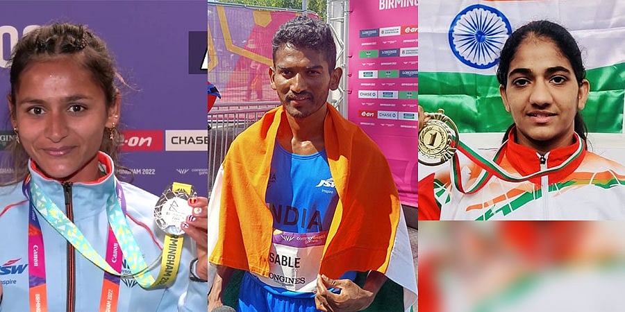 ಕಾಮನ್ ವೆಲ್ತ್ ಗೇಮ್ಸ್ 2022: ನಡಿಗೆಯಲ್ಲಿ ಪ್ರಿಯಾಂಕಾ, ಸ್ಟೀಪಲ್ ಚೇಸ್ ನಲ್ಲಿ ಅವಿನಾಶ್ ಗೆ ಬೆಳ್ಳಿ