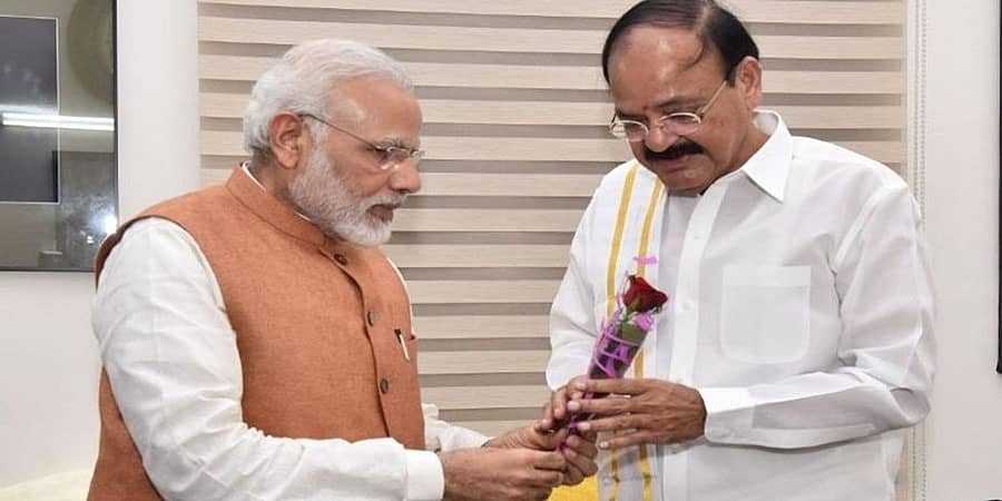 ಸ್ವಾರಸ್ಯಕರ, ಒನ್ ಲೈನರ್ ನೆನೆದು ಉಪರಾಷ್ಟ್ರಪತಿ ನಾಯ್ಡುಗೆ ರಾಜ್ಯಸಭೆಯಲ್ಲಿ ಬೀಳ್ಕೊಡುಗೆ: ಪ್ರಧಾನಿಯಿಂದ ವಂದನಾರ್ಪಣೆ