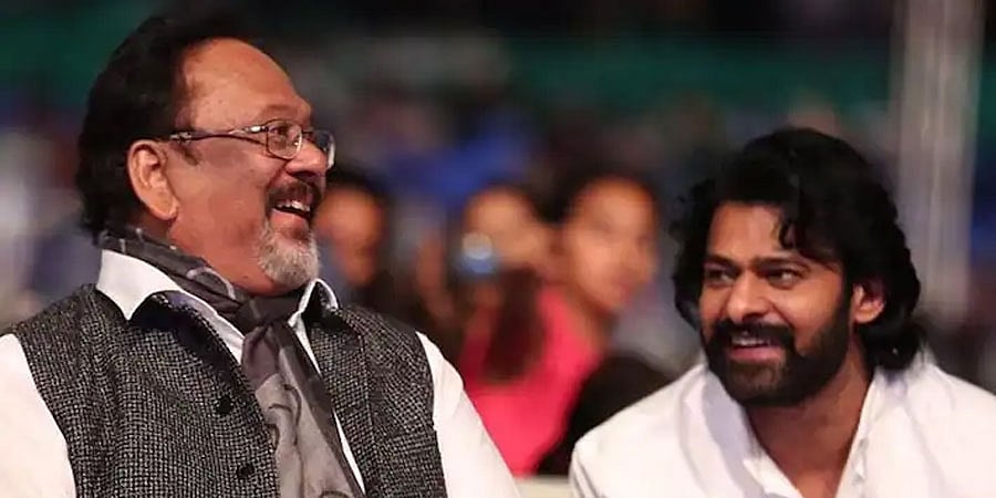 ಬಾಹುಬಲಿ ನಟ ಪ್ರಭಾಸ್ ಚಿಕ್ಕಪ್ಪ, ಟಾಲಿವುಡ್ನ ರೆಬೆಲ್ಸ್ಟಾರ್ ಕೃಷ್ಣಂರಾಜು ನಿಧನ