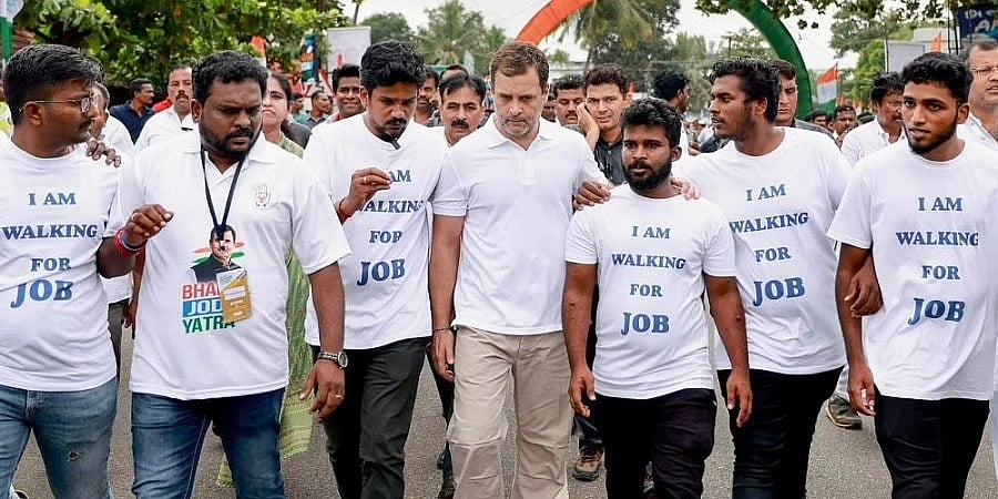 'ವಣಕ್ಕಂನಿಂದ ನಮಸ್ಕಾರಂ'ಗೆ: ಕೇರಳ ಪ್ರವೇಶಿಸಿದ ಭಾರತ್ ಜೋಡೋ, 19 ದಿನಗಳ ಕಾಲ ದೇವರ ನಾಡಿನಲ್ಲಿ ಯಾತ್ರೆ