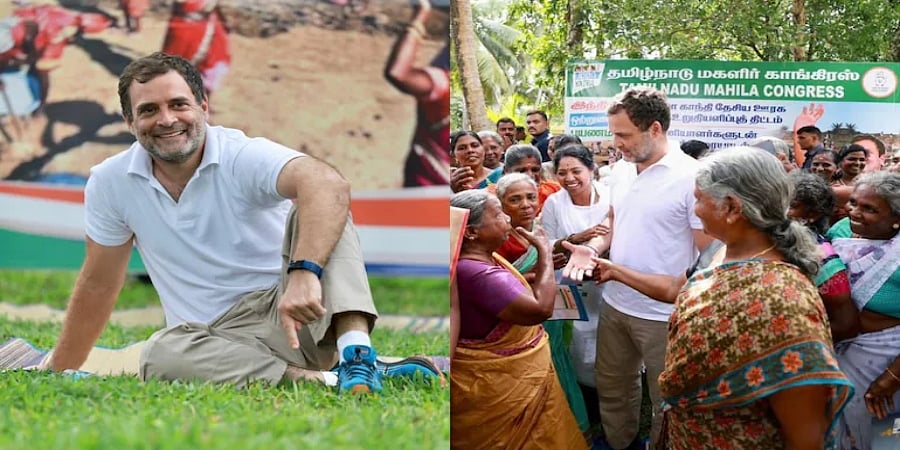 ಮದುವೆ ಕುರಿತಾದ ಮಹಿಳೆಯೊಬ್ಬರ ಮಾತುಗಳಿಂದ ರಾಹುಲ್ ಗಾಂಧಿ ಸಂತಸ: ತಮಿಳುನಾಡಿನ ಚಿತ್ರಗಳನ್ನು ಹಂಚಿಕೊಂಡ ಜೈರಾಮ್ ರಮೇಶ್