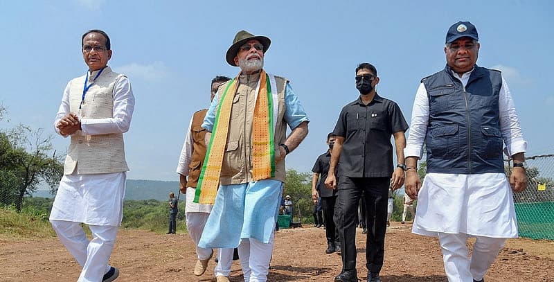 ಪಾರ್ಕ್ ಗೆ ಆಗಮಿಸಿದ ಪ್ರಧಾನಿ ಮೋದಿ