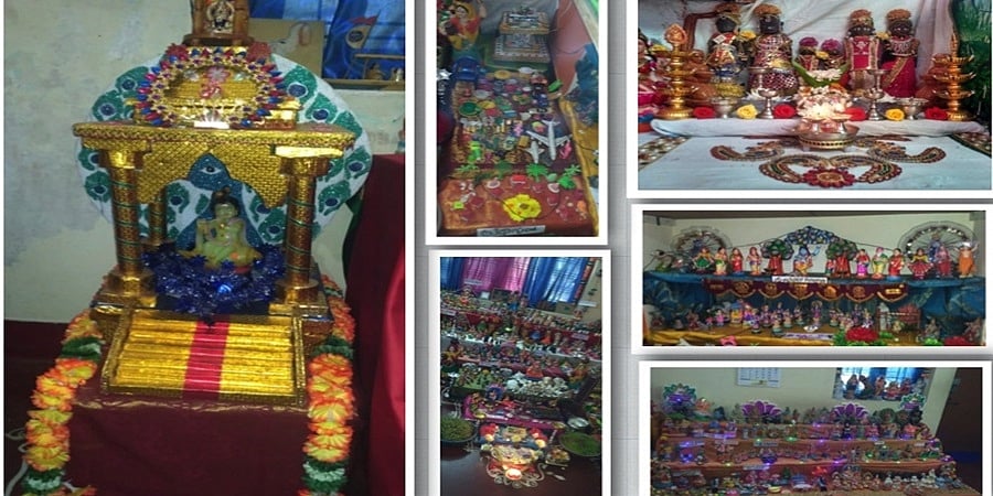 ದಸರಾ ಹಬ್ಬ, ಪಟ್ಟದ ಬೊಂಬೆ ಅಲಂಕಾರ, ಆಚರಣೆ...
