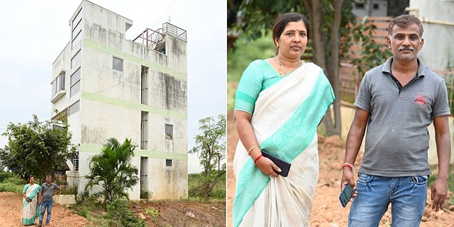 ಬೆಂಗಳೂರು: ಗೆದ್ದಲಹಳ್ಳಿಯಲ್ಲಿನ ಅರ್ಕಾವತಿ ಲೇಔಟ್ನಲ್ಲಿ ಒಂದೇ ಮನೆ, ಸಂಕಷ್ಟದಲ್ಲಿ ಕುಟುಂಬ