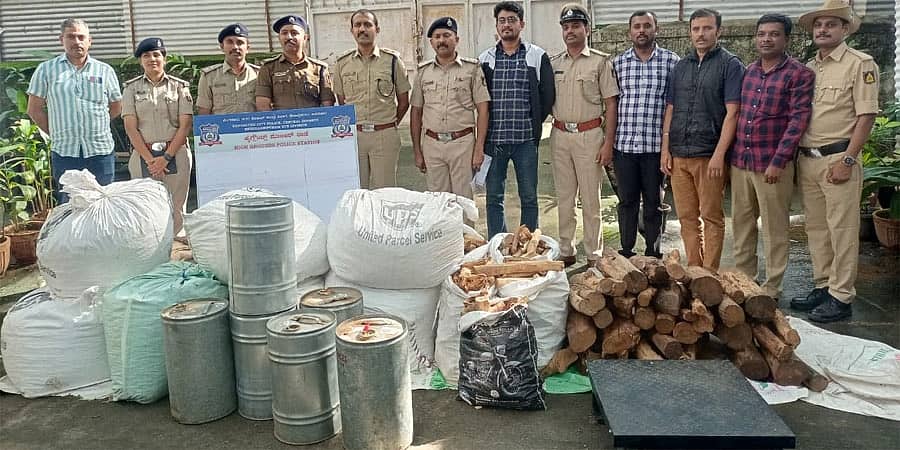 ಗಾಲ್ಫ್ ಕ್ಲಬ್ ಆವರಣದ ಶ್ರೀಗಂಧದ ಮರ ಕಳ್ಳತನ: ತಮಿಳುನಾಡಿನ ಗ್ಯಾಂಗ್ ಲೀಡರ್ ಸೇರಿ 8 ಮಂದಿ ಬಂಧನ, 10 ಪ್ರಕರಣ ಪತ್ತೆ