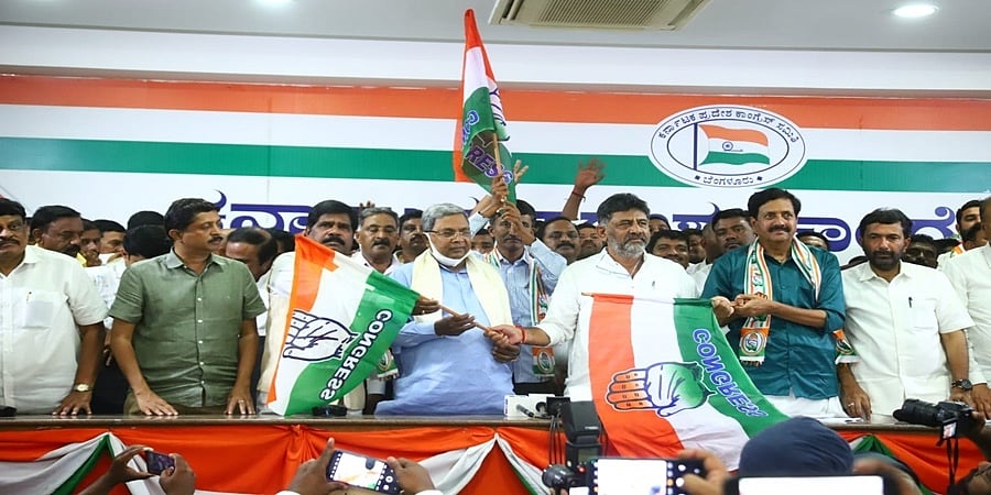 ಜೆಡಿಎಸ್ ಮಾಜಿ ಶಾಸಕ ವೈಎಸ್ ವಿ ದತ್ತಾ, ಪಕ್ಷೇತರ ಶಾಸಕ ಹೆಚ್.ನಾಗೇಶ್ ಕಾಂಗ್ರೆಸ್ ಸೇರ್ಪಡೆ