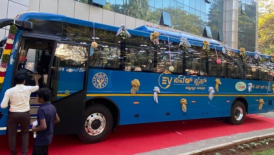 ಜನವರಿ 16 ರಿಂದ ಬೆಂಗಳೂರು- ಮೈಸೂರು ನಡುವೆ ಎಲೆಕ್ಟ್ರಿಕ್ ಬಸ್‌ ಸೇವೆ ಆರಂಭ
