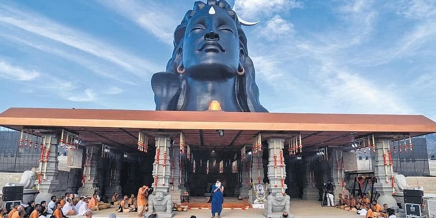 ಚಿಕ್ಕಬಳ್ಳಾಪುರ: 112 ಅಡಿ ಎತ್ತರದ ಆದಿಯೋಗಿ ಮೂರ್ತಿ ಲೋಕಾರ್ಪಣೆ ಮಾಡಿದ ಸಿಎಂ ಬೊಮ್ಮಾಯಿ