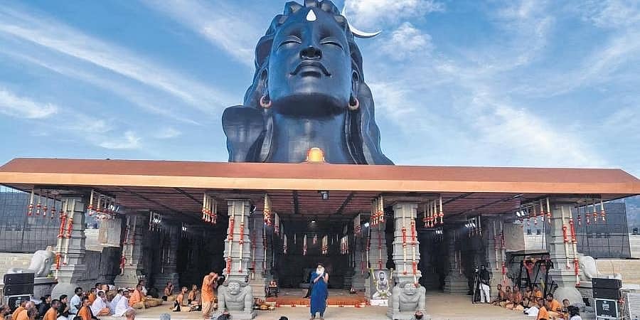 ಚಿಕ್ಕಬಳ್ಳಾಪುರ: 112 ಅಡಿ ಎತ್ತರದ ಆದಿಯೋಗಿ ಮೂರ್ತಿ ಲೋಕಾರ್ಪಣೆ ಮಾಡಿದ ಸಿಎಂ ಬೊಮ್ಮಾಯಿ