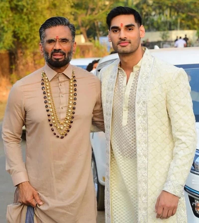 ಮದುವೆ ಸಮಾರಂಭದಲ್ಲಿ ಅಥಿಯಾ ಶೆಟ್ಟಿ ತಂದೆ ಸುನೀಲ್ ಶೆಟ್ಟಿ