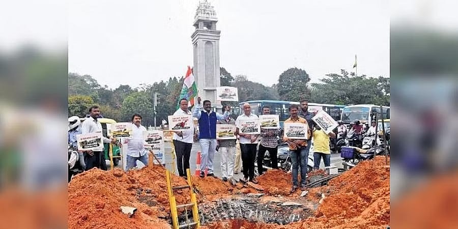 ಬೀದಿ ಬದಿ ವ್ಯಾಪಾರಿಗಳು, ಕಸ ಸಂಗ್ರಹಿಸುವವರ ಸುಲಿಗೆ ಮಾಡುತ್ತಿದೆ ಬಿಜೆಪಿ: ಡಿ.ಕೆ.ಶಿವಕುಮಾರ್