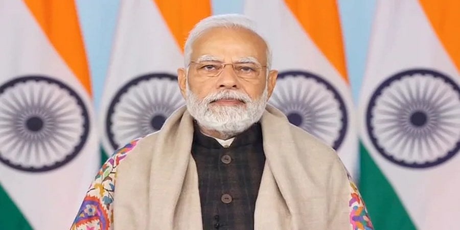 ಪ್ರಧಾನಿ ನರೇಂದ್ರ ಮೋದಿ ಕಾರ್ಯಕ್ರಮಕ್ಕೆ ಕೇಸರಿ ಬಣ್ಣ ಹೊದ್ದು ಸಿಂಗಾರಗೊಳ್ಳುತ್ತಿದೆ ಬೆಳಗಾವಿ
