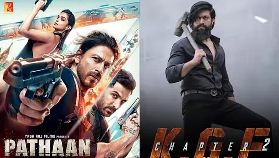 ಬಾಕ್ಸ್ ಆಫೀಸ್ ನಲ್ಲಿ ಧೂಳೆಬ್ಬಿಸಿದ 'ಪಠಾಣ್': ಕೆಜಿಎಫ್-2 ದಾಖಲೆ ಉಡೀಸ್!