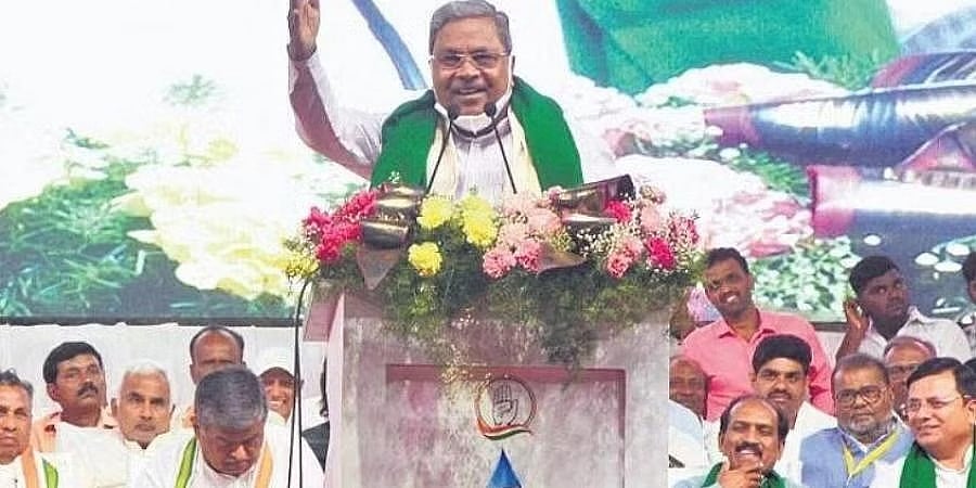 ಕಾಂಗ್ರೆಸ್'ಗೆ ಮತ ನೀಡಿದರೆ ಎರಡು ವರ್ಷದಲ್ಲಿ ಮಹದಾಯಿ ಯೋಜನೆ ಪೂರ್ಣ: ಸಿದ್ದರಾಮಯ್ಯ