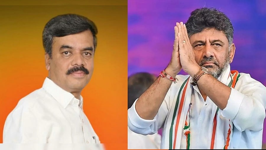ಜೆಡಿಎಸ್​​ ಮತ್ತೊಂದು ವಿಕೆಟ್ ಪತನ: ಡಿಕೆ ಶಿವಕುಮಾರ್ ವಿರುದ್ಧ ಸ್ಪರ್ಧಿಸಿದ್ದ ದಳಪತಿ 'ಕೈ' ಗಾಹುತಿ!