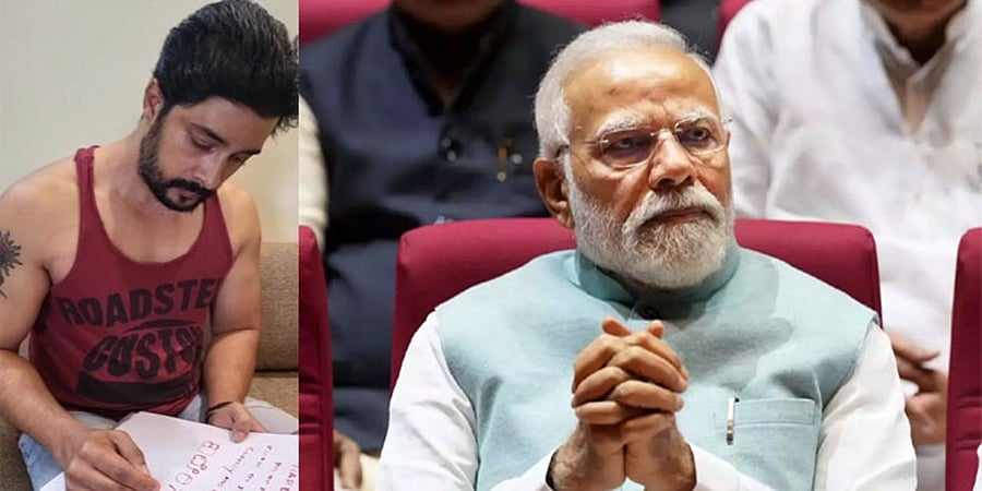 ಕಾವೇರಿ ನಮ್ಮದು, ಕರ್ನಾಟಕಕ್ಕೆ ನ್ಯಾಯ ಕೊಡಿ: ಪ್ರಧಾನಿ ಮೋದಿಗೆ ರಕ್ತದಲ್ಲಿ ಪತ್ರ ಬರೆದ ನಟ ಪ್ರೇಮ್!