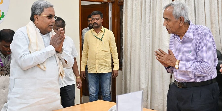 ಬಾಕಿ ಪಾವತಿಗಾಗಿ ಗುತ್ತಿಗೆದಾರರ ಆಗ್ರಹ: ಕೆಂಪಣ್ಣ ಸಿಎಂ ಭೇಟಿ, ಬಿಲ್ ಬಿಡುಗಡೆ ಕುರಿತು ಸಿದ್ದರಾಮಯ್ಯ ಭರವಸೆ