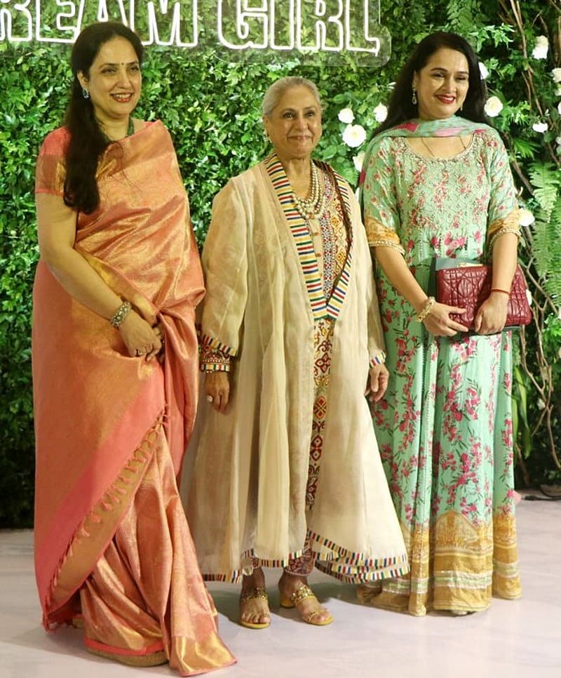 ಹೇಮಾ ಮಾಲಿನಿಯ ಶೋಲೆಯ ಸಹನಟಿ ಜಯಾ ಬಚ್ಚನ್, ಪದ್ಮಿನಿ ಕೊಲ್ಹಾಪುರೆ ಮತ್ತು ರಶ್ಮಿ ಠಾಕ್ರೆ