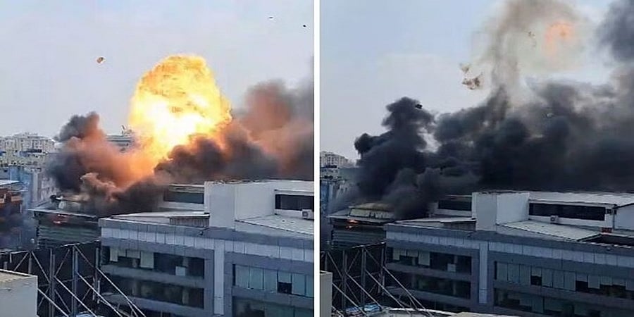 ಬೆಂಗಳೂರಿನಲ್ಲಿ ಮತ್ತೊಂದು ಅಗ್ನಿ ಅವಘಡ: ಬಹುಮಹಡಿ ಕಟ್ಟಡದ ಪಬ್ ನಲ್ಲಿ ಬೆಂಕಿ, ಇಬ್ಬರಿಗೆ ಗಂಭೀರ ಗಾಯ
