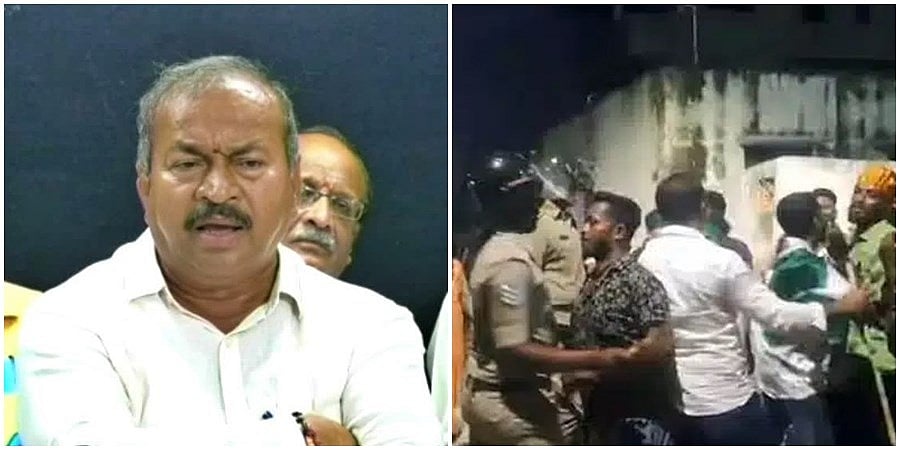 'ಹೀಗೆ ಆದರೆ ನಾವು ಬದುಕುವುದು ಹೇಗೆ? ಶಿವಮೊಗ್ಗ ಶಾಸಕ ಚನ್ನಬಸಪ್ಪ ಮುಂದೆ ಸ್ಥಳೀಯರ ಕಣ್ಣೀರು, ಶಾಸಕರು ಹೇಳಿದ್ದೇನು?