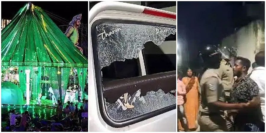 ಈದ್​ ಮಿಲಾದ್ ಮೆರವಣಿಗೆ ವೇಳೆ ಕಲ್ಲು ತೂರಾಟ, ಶಿವಮೊಗ್ಗದ ರಾಗಿಗುಡ್ಡದಲ್ಲಿ ಪರಿಸ್ಥಿತಿ ಉದ್ವಿಗ್ನ, 7 ಮಂದಿಗೆ ಗಾಯ: 10ಕ್ಕೂ ಹೆಚ್ಚು ಮಂದಿ ಪೊಲೀಸರ ವಶ