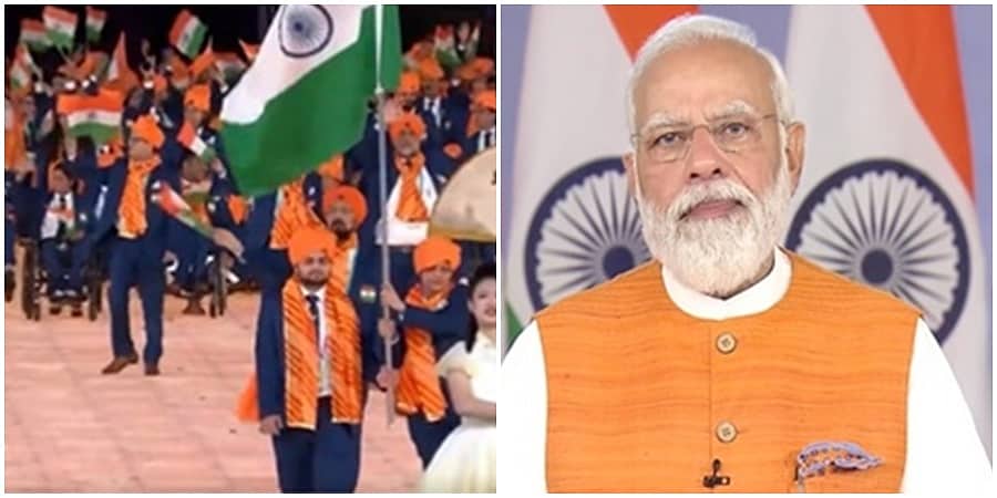 2023 ಏಷ್ಯನ್ ಪ್ಯಾರಾ ಗೇಮ್ಸ್ ಗೆ ಚಾಲನೆ: ಭಾರತೀಯ ಕ್ರೀಡಾಪಟುಗಳಿಗೆ ಪ್ರಧಾನಿ ಮೋದಿ ಶುಭಾಶಯ