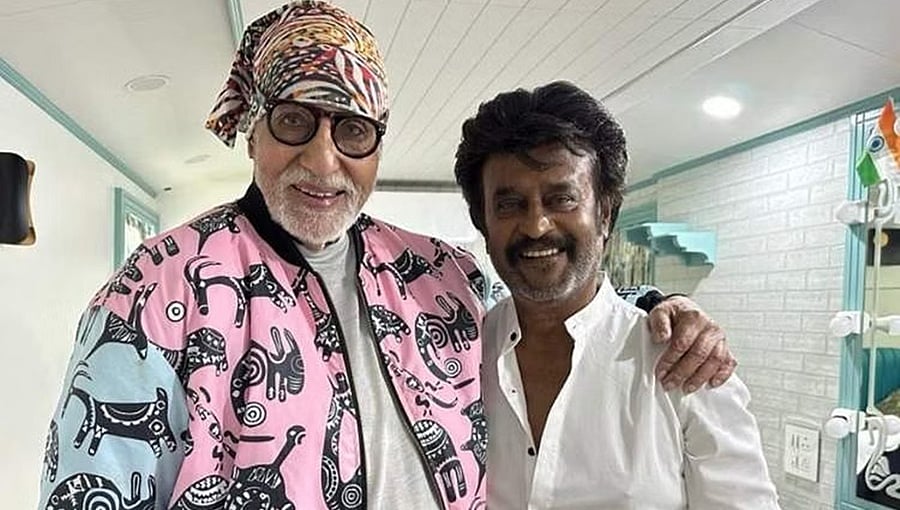 33 ವರ್ಷಗಳ ಬಳಿಕ ಗುರು ಜೊತೆಗೆ ಕೆಲಸ ಮಾಡುತ್ತಿದ್ದೇನೆ, ನನ್ನ ಹೃದಯ ಸಂತೋಷದಿಂದ ಮಿಡಿಯುತ್ತಿದೆ: ಬಿಗ್ ಬಿ ​ ಬಗ್ಗೆ ರಜನಿಕಾಂತ್​ ಗೌರವದ ಮಾತು