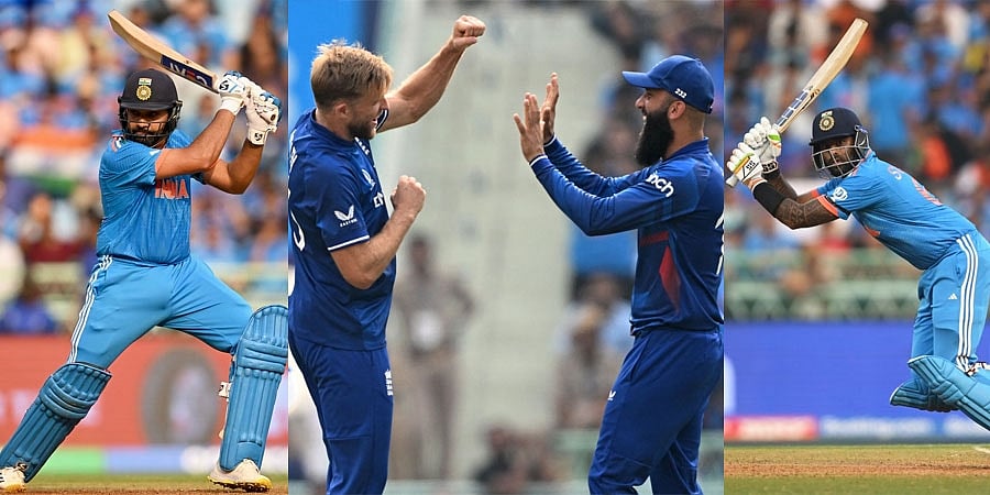 ICC Cricket World Cup 2023: ಇಂಗ್ಲೆಂಡ್ ಬೌಲರ್ ಗಳ ಪಾರಮ್ಯ; ಅಲ್ಪ ಮೊತ್ತಕ್ಕೆ ಕುಸಿದ ಭಾರತ