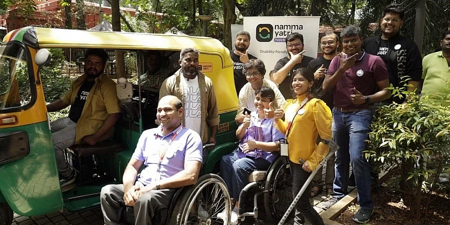 ಬೆಂಗಳೂರು: ನಮ್ಮ ಯಾತ್ರಿಯಿಂದ ಅಂಗವಿಕಲರಿಗಾಗಿ ಪರ್ಪಲ್ ರೈಡ್ ಸೇವೆ ಆರಂಭ